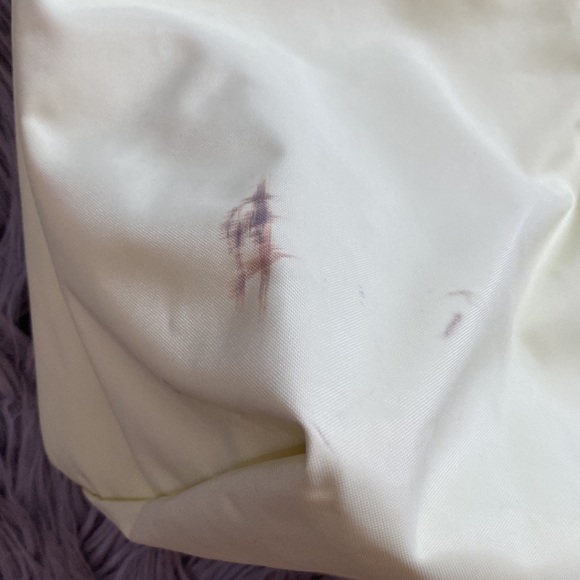 Longchamp Le Pliage Nylon Yellow Tote Bag Purse - Picture 7 of 16